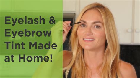 Using Henna Dye for Natural Eyelash & Eyebrow Tints - YouTube