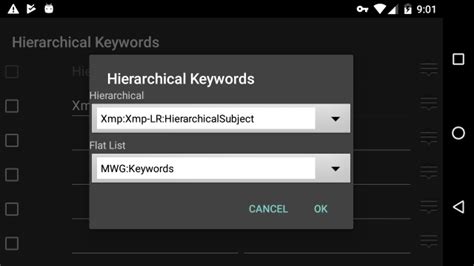 Using Hierarchical Keywords - SourceForge