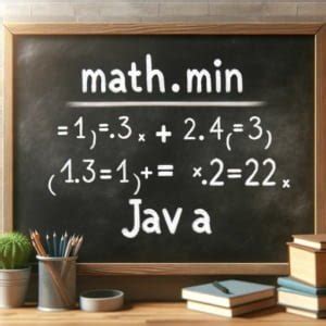 Using Math.min in Java A Detailed Tutorial