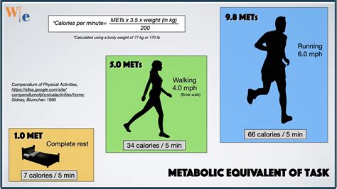 Using Metabolic Equivalent for Task MET for Exercises