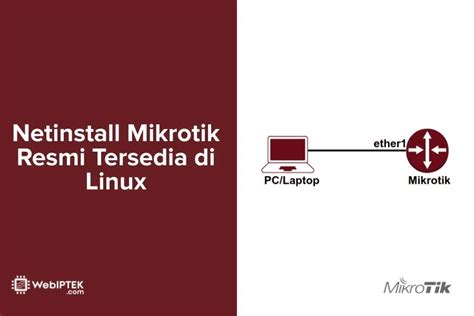 Using MikroTik Netinstall on Linux - Fractio