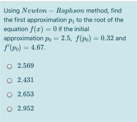 Using Newton-Raphson to Approximate $\\pi