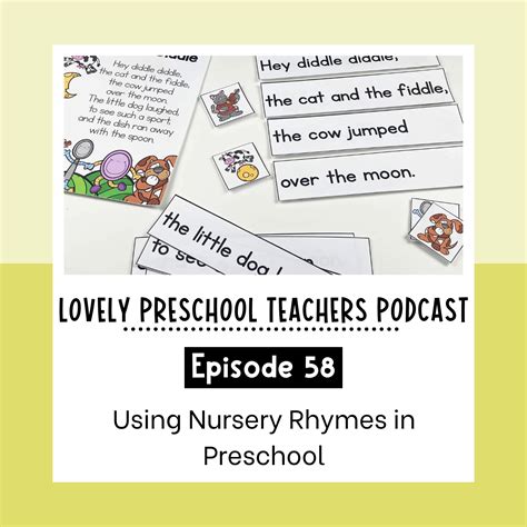Using Nursery Rhymes in Preschool