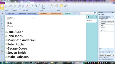 Using OneNote for Daily Tasks in an Alternately Assessed Classroom