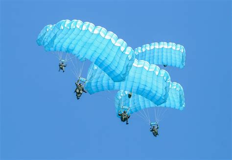 Using Parachutes in Sailplanes