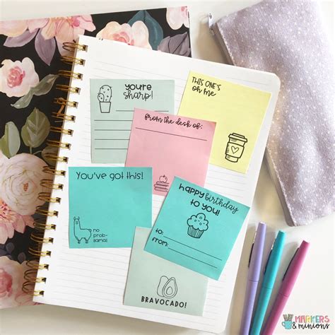 Using Printable Sticky Notes for Close Reading and Student Engagement