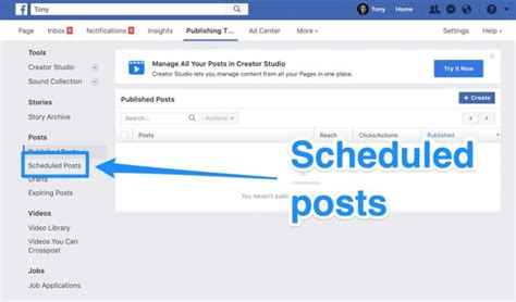 Using Scheduled Posts to Save Time Facebook Community