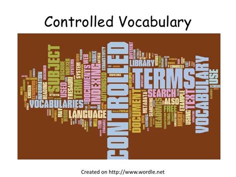 Using Textwords, Phrases, Controlled Vocabularies and …