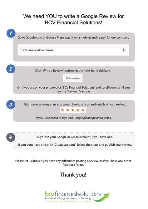 Using The Review Request Yelp Google Document Template Gambaran