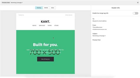 Using ThemeMountain email templates in MailChimp campaigns YouTube