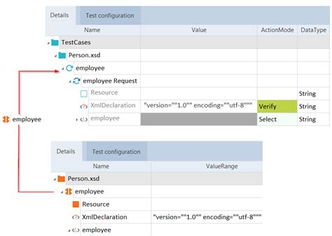 Using XML Modules in the TestCase