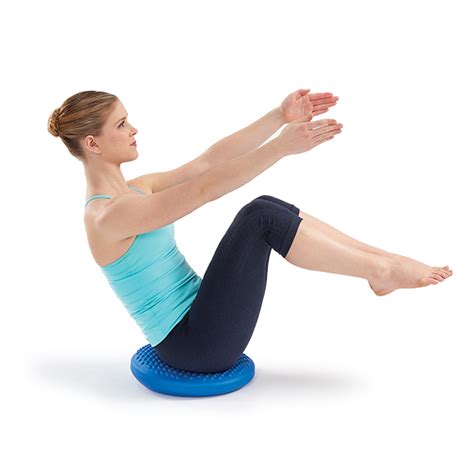 Using a Balance Disc for Exercise and Active Sitting