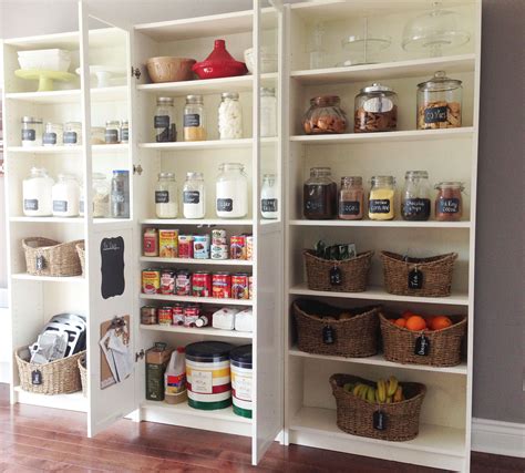 Using a Bookshelf as Kitchen Storage Kitchn