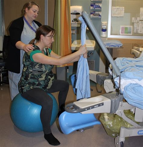 Using a Childbirth Squat Bar or Birth Companions for