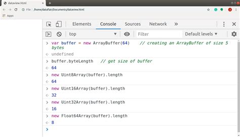 Using a DataView to access an ArrayBuffer JavaScript JSON