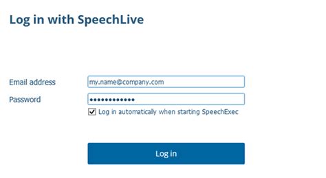 Using a SpeechExec Pro subscription - Philips SpeechLive