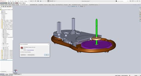 Using cracked solidworks.  Here is a link conjugating it in all its tenseful glo...