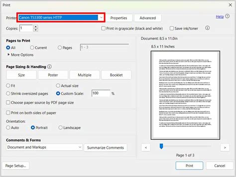 Using the Adobe PDF printer, Acrobat