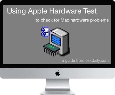 Using the Apple Hardware Test to Diagnose Problems