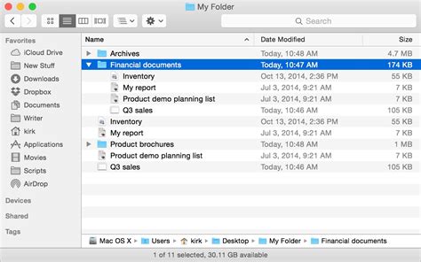 Using the Finder Tabs Feature in OS X