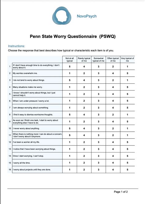 Using the Penn State Worry Questionnaire to identify ... - PubMed