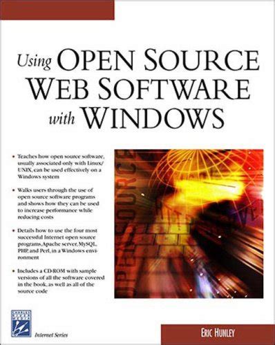 Download Using Open Source Web Software With Windows With Cdrom By Eric Hunley