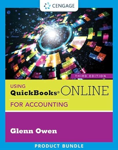 Read Online Using Quickbooks Online For Accounting With Online 6 Month Printed Access Card By Glenn Owen