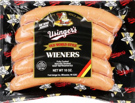 Usingers - The minimum deli order requirement is 6lbs. Usinger’s Sausage Deli Store features a variety of gourmet German style sausages and smoked meats made with the finest natural ingredients and spices. Usinger’s produces traditional European meats along with summer sausage, wieners, brats, ham, turkey, bacon, chicken sausage & more. 