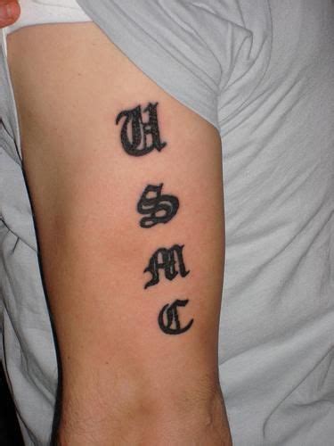 Usmc lettering tattoo. Things To Know About Usmc lettering tattoo. 