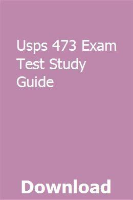 Usps 473 exam test study guide. - Spss survival manual 5th edition by julie pallant.
