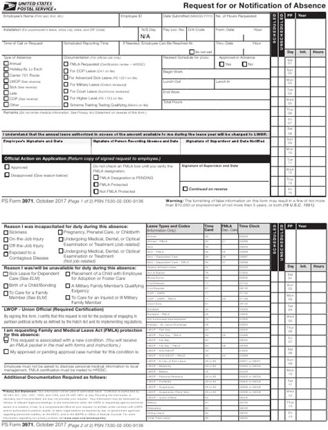 Usps Form 3971 Printable Master of Documents