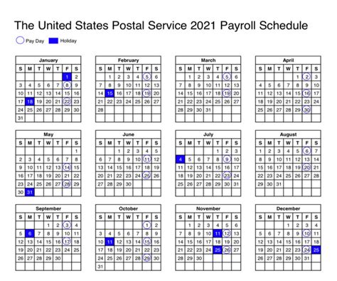 Usps Payroll Calendar 2022