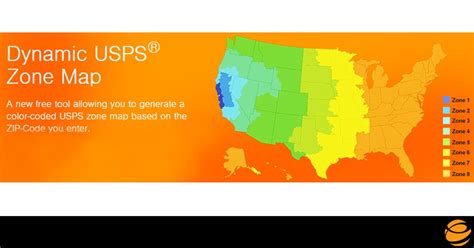 Usps Zone Chart Map Living Room Design 2020
