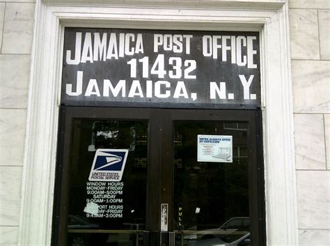 USPS - Post Office - John F Kennedy Airport at 250 N Boundary Rd Ste 1 in Jamaica, New York 11430-9997: store location & hours, services, holiday hours, ... Jamaica, New York 11430-9997. Lot Parking Available. Phone: 718-656-6433 Fax: 718-460-5537 . Map & Directions Website. Regular Store Hours.