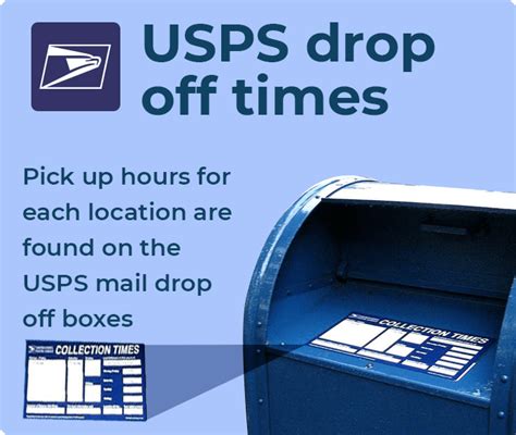 Usps mail drop off time. The United States Postal Service attempts to have mail deliveries finished by 6 p.m., but mail carriers can deliver later than that during busy times. Mail deliveries have been reported between 8 to 10 p.m. 