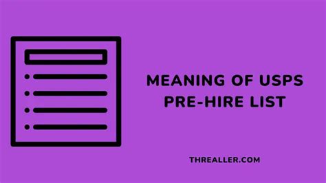 Pre-Hire list means exactly what it says. That you're in the consideration of being hired. Final determination will be made after you have your interview. Keep checking your email …