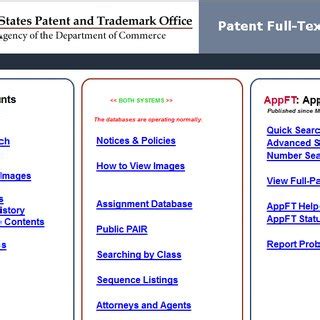 From the results page c lick on either the patent number or t he patent title to see the full -text of the patent (patents issued prior to 1970 will not have a full- text version, only a limited text entry). Click on the red “Images” button at the top of the page to view a pdf image of the patent. Review the front page of each. 
