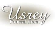 Usrey funeral home obituaries. .  ...