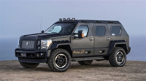 Ussv rhino gx. With a price tag of $331,000, the USSV Rhino GX is powered by a turbocharged 6.7-liter V8 engine, delivering 440 hp and 860 lb-ft of torque. This powerhouse can accelerate from 0 to 60 mph in 8.3 seconds. 2. Rolls-Royce Cullinan. The luxurious Rolls-Royce Cullinan found its way into Lil Uzi’s garage in … 