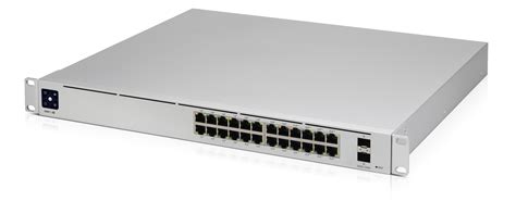 Usw-24-poe. The Ubiquiti USW-24-POE UniFi Gen2 24-Port Layer 2 Managed Rackmount Gigabit PoE+ Switch is a configurable Gigabit Layer 2 switch with twenty-four (24) Gigabit Ethernet ports including sixteen (16) auto-sensing 802.3at PoE+ ports, and two (2) SFP ports. It provides Gigabit PoE links to your RJ45 Ethernet devices and Gigabit fibre uplink options ... 