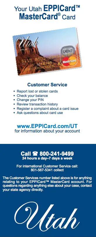EPPICard debit card is a safe and convenient way to a