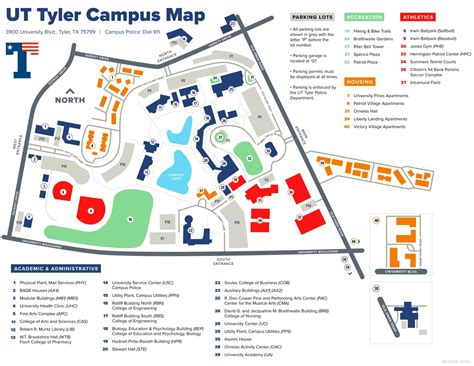 The University of Texas at Tyler 3900 University Blvd. Tyler, Tx 75799 Office Hours: M-F 8 a.m. - 5 p.m. 800 UT TYLER Ph: 903.566.7203 Fx: 903.566.7068 enroll@uttyler.edu Home >> Departments UT Tyler Departments . 