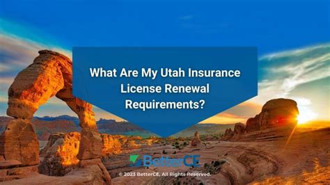 Utah Insurance License Renewal