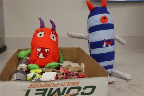Utah high schoolers take children's monster drawings, bring them to life as plush toys