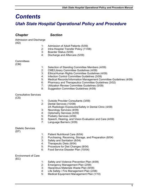 Utah state hospital security department manual. - Repertorio de la producción bibliográfica de la universidad nacional autónoma de méxico.