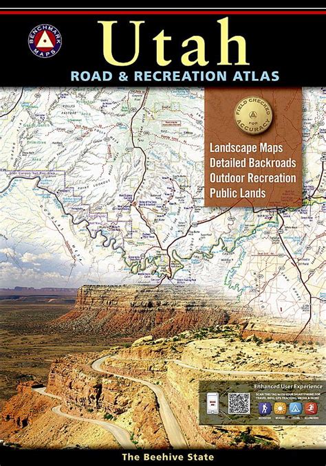 Download Utah Road  Recreation Atlas Map By Benchmark Maps