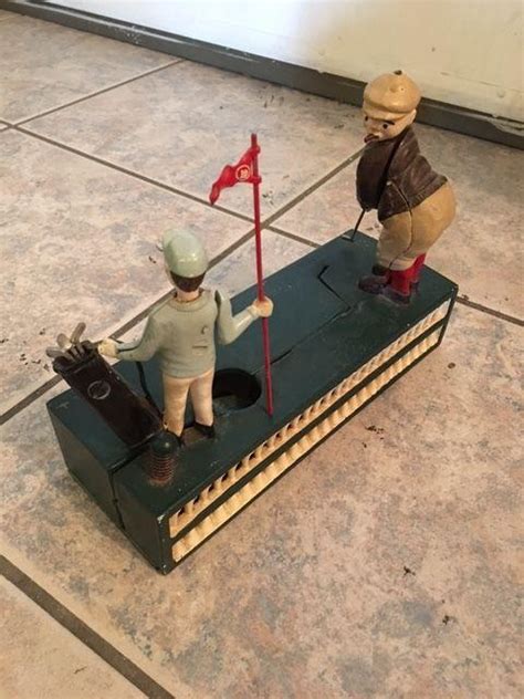 Utexiqual Birdie Putt Golf Mechanical Bank Original from 1970s …