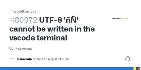 Utf 8 Nn Cannot Be Written In The Vscode Terminal Issue Microsoft Vscode Github