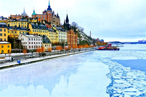 Utflykt stockholm vinter