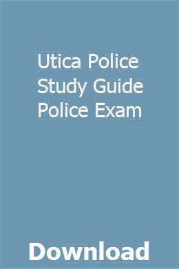 Utica police study guide police exam. - Citroen c4 picasso manual handbrake release.